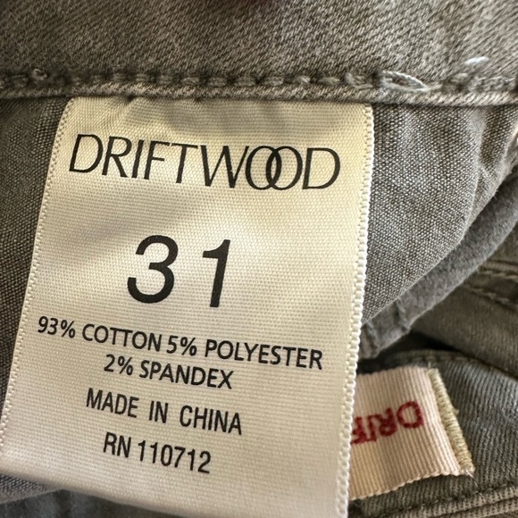 Driftwood Green Embroidered Jackie Jeans - Picture 3 of 7